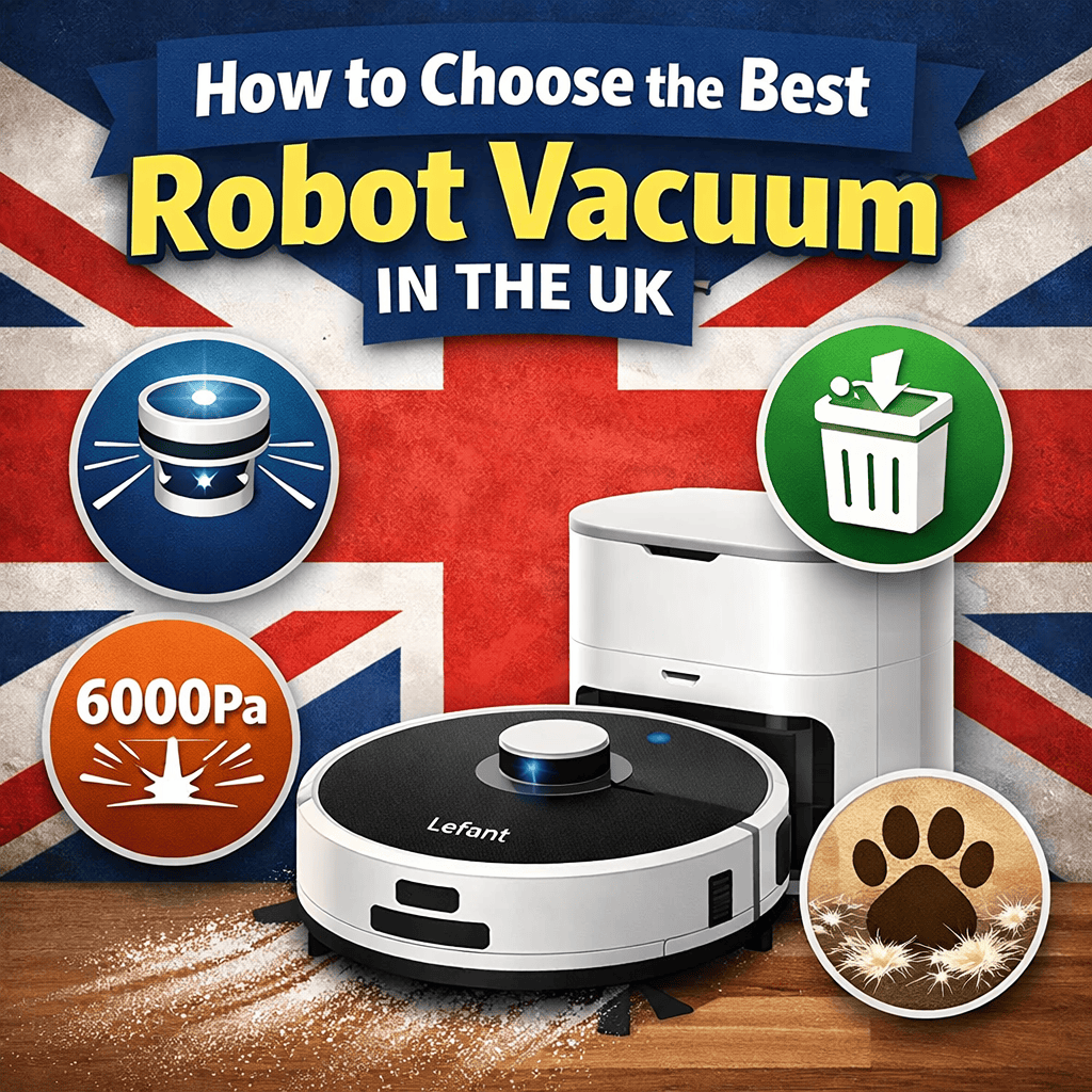 How to choose the best robot vacuum in the UK for carpets, hard floors, and pet hair